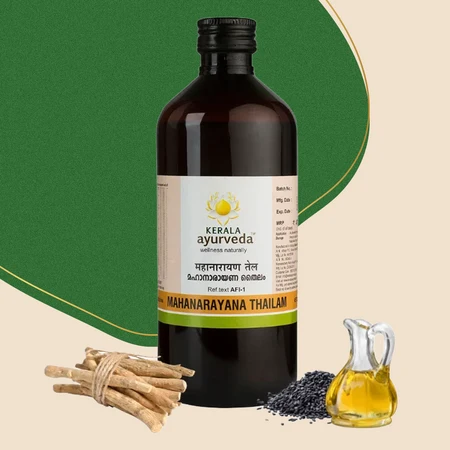 Mahanarayana Thailam bottle
